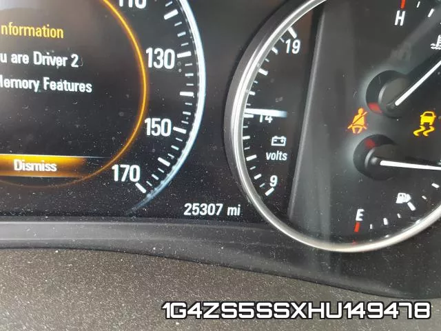 1G4ZS5SSXHU149478 фото 9