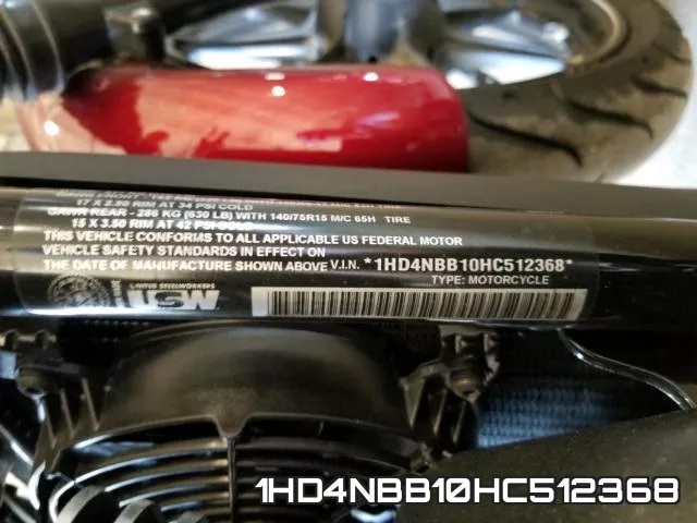 1HD4NBB10HC512368 фото 2