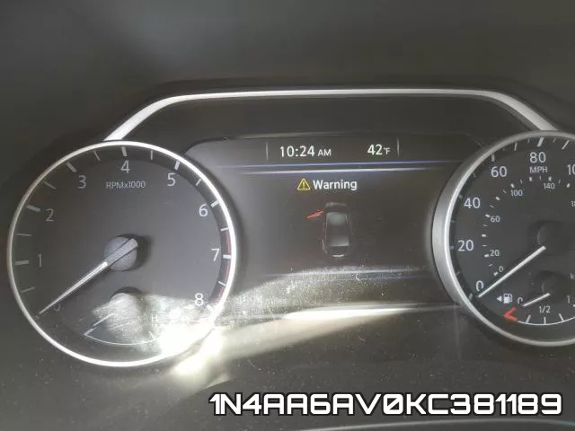 1N4AA6AV0KC381189 фото 9
