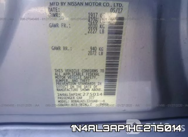 1N4AL3AP1HC275014 фото 10