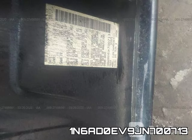 1N6AD0EV9JN700713 фото 10
