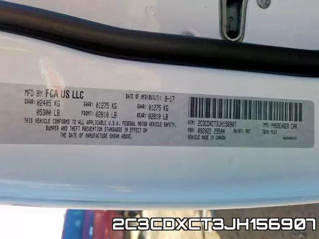 2C3CDXCT3JH156907 фото 2