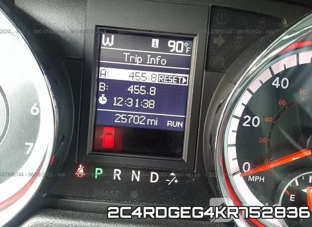 2C4RDGEG4KR752836 фото 8