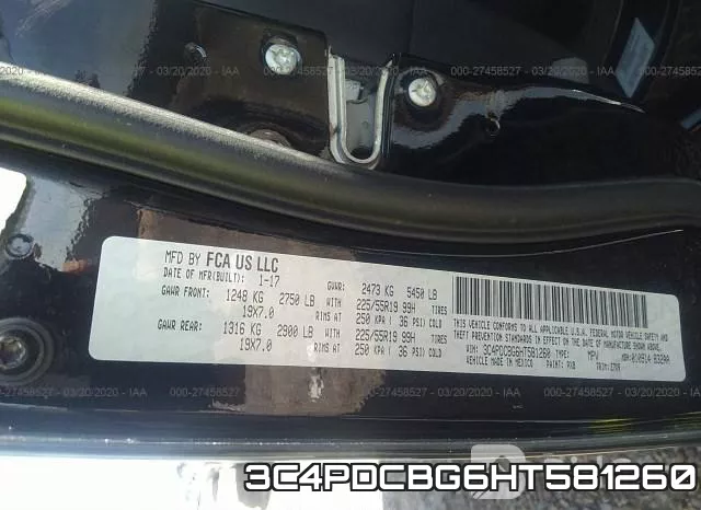 3C4PDCBG6HT581260 фото 10
