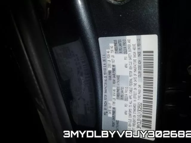 3MYDLBYV8JY302682 фото 2