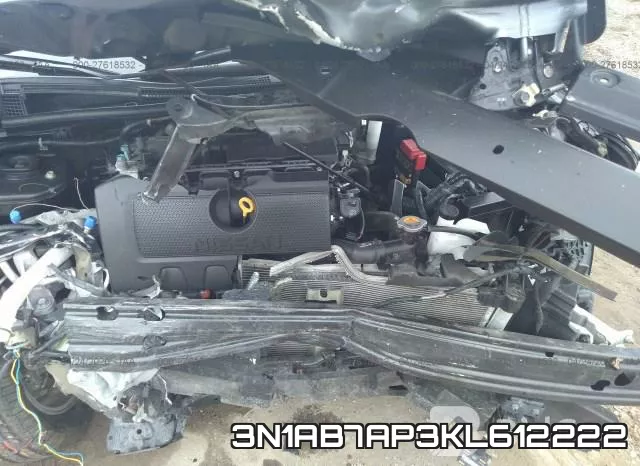3N1AB7AP3KL612222 фото 2