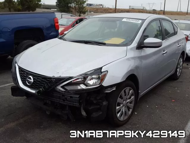 3N1AB7AP9KY429149 фото 3