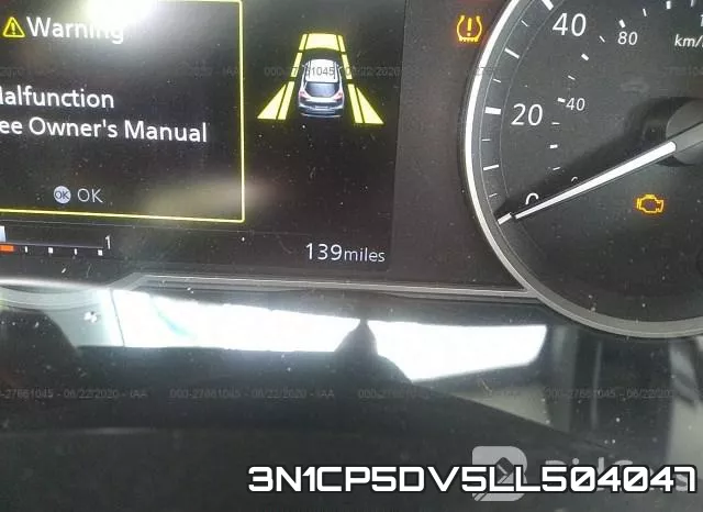 3N1CP5DV5LL504047 фото 8