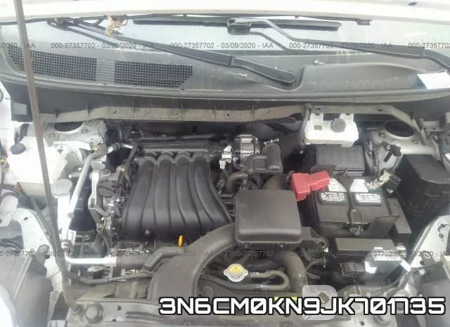3N6CM0KN9JK701735 фото 2