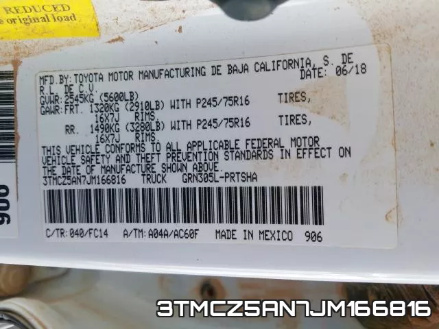 3TMCZ5AN7JM166816 фото 2