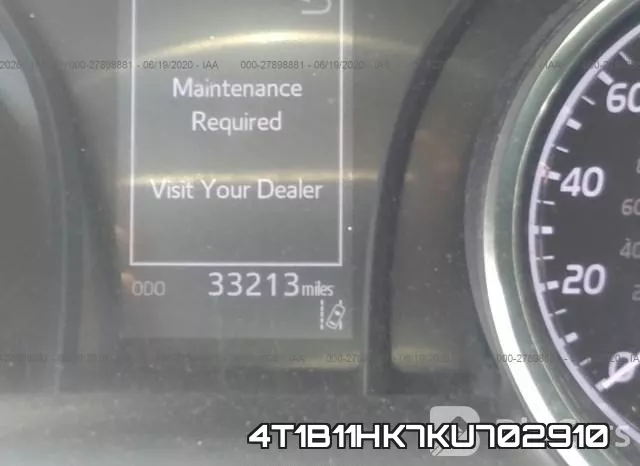 4T1B11HK7KU702910 фото 8