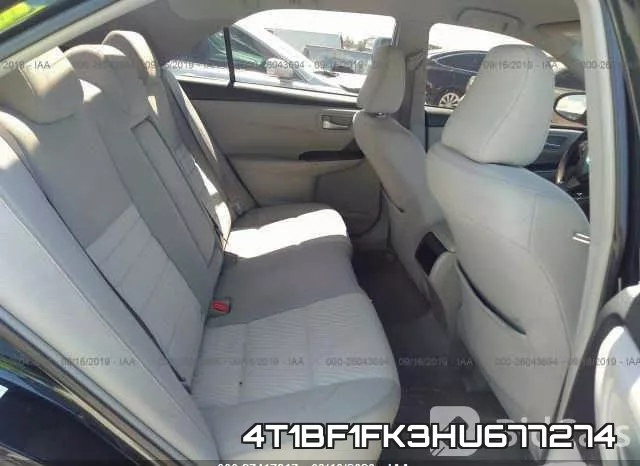 4T1BF1FK3HU677274 фото 9