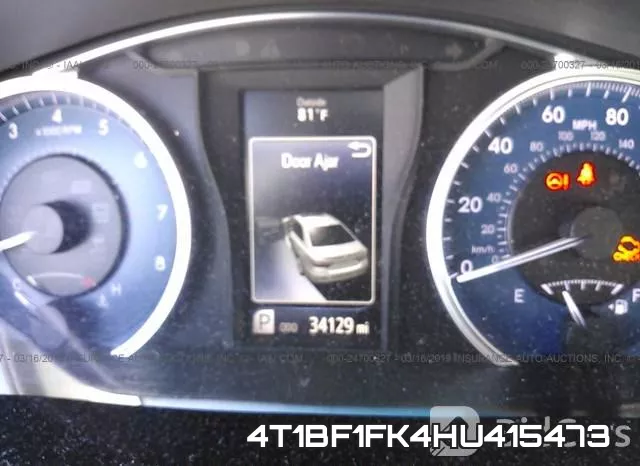 4T1BF1FK4HU415473 фото 8
