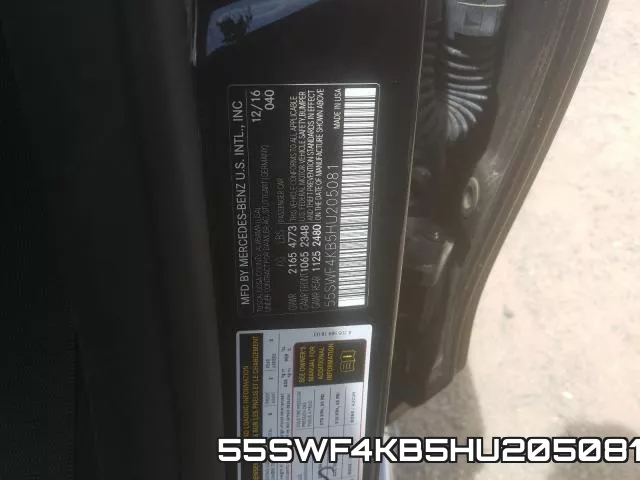 55SWF4KB5HU205081 фото 2
