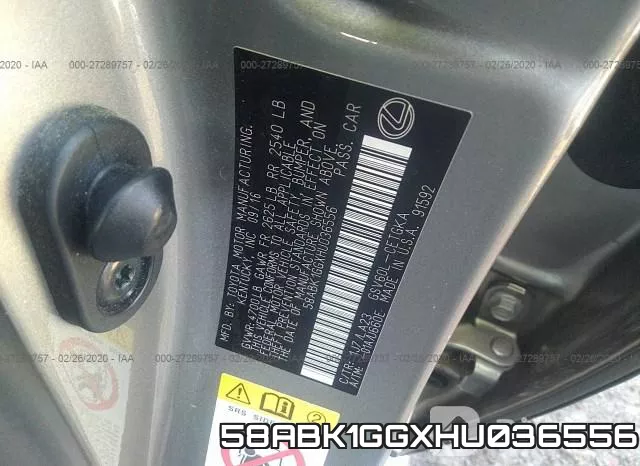 58ABK1GGXHU036556 фото 10