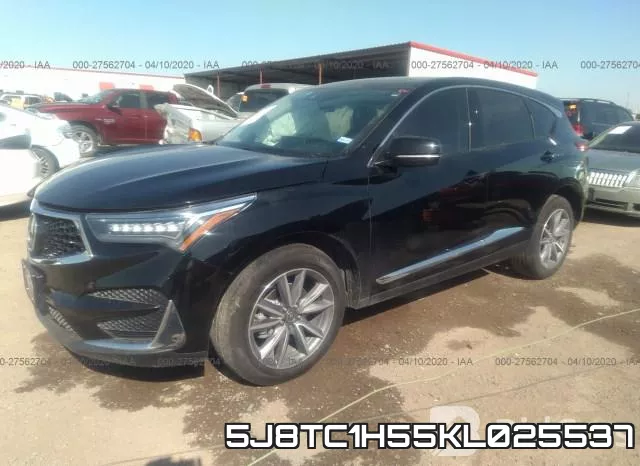 5J8TC1H55KL025537 фото 3