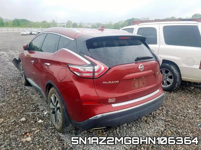 5N1AZ2MG8HN106364 фото 4