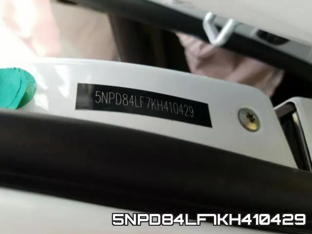 5NPD84LF7KH410429 фото 2