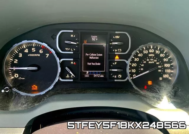 5TFEY5F18KX248566 фото 9