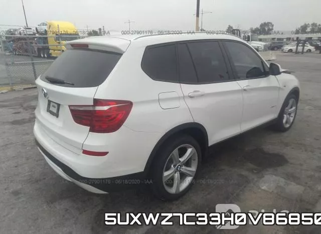5UXWZ7C33H0V86850 фото 4