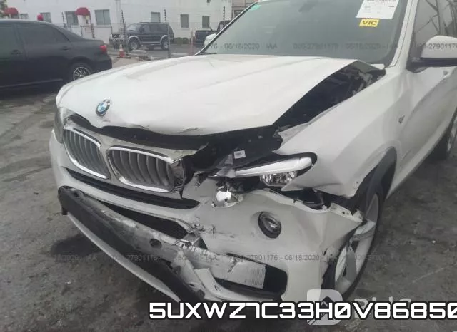 5UXWZ7C33H0V86850 фото 6