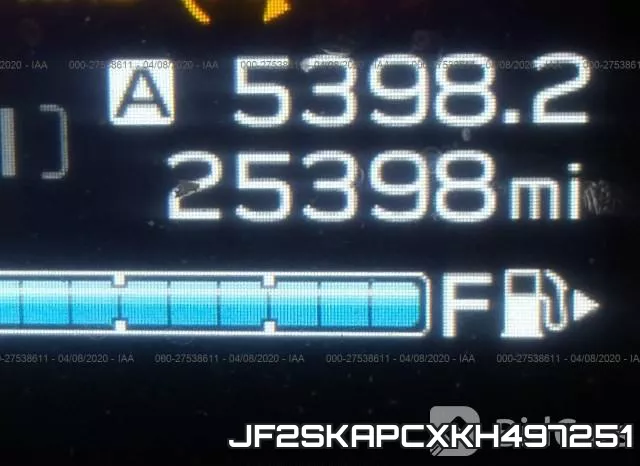 JF2SKAPCXKH497251 фото 8