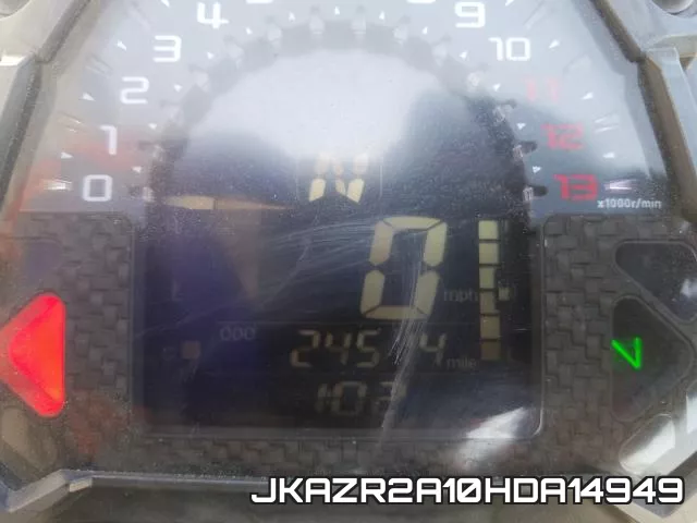 JKAZR2A10HDA14949 фото 8