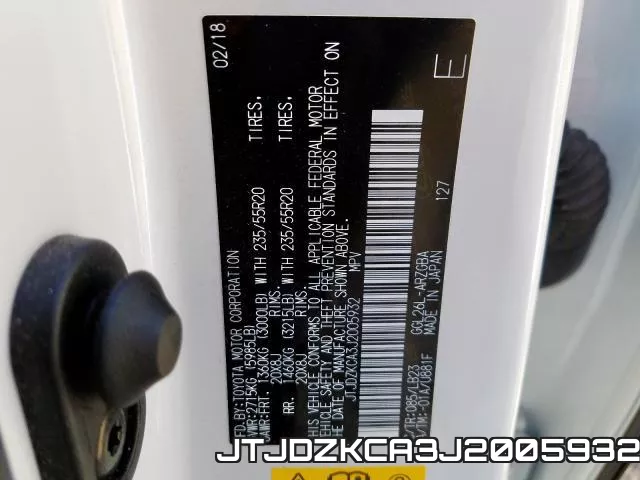 JTJDZKCA3J2005932 фото 2