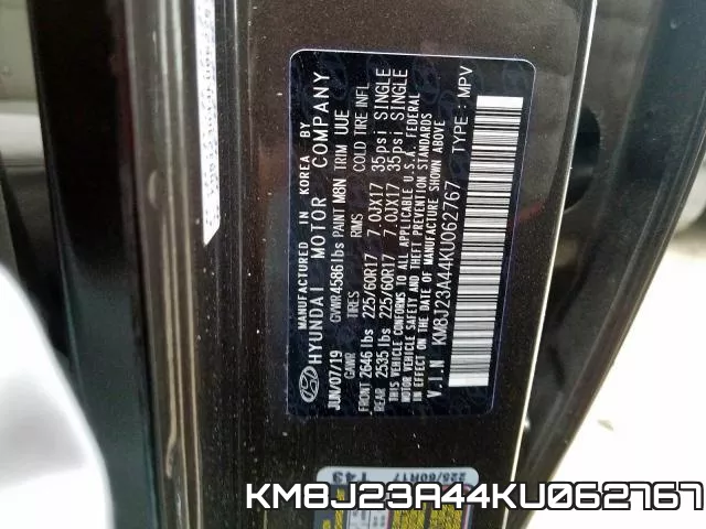 KM8J23A44KU062767 фото 2