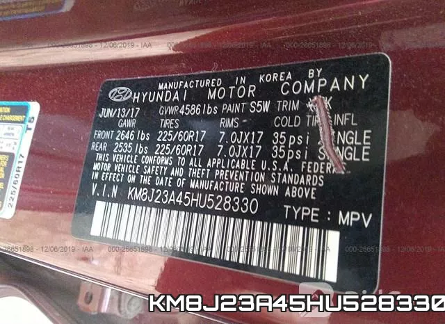 KM8J23A45HU528330 фото 10