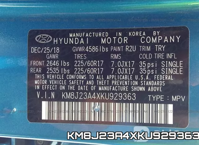 KM8J23A4XKU929363 фото 10