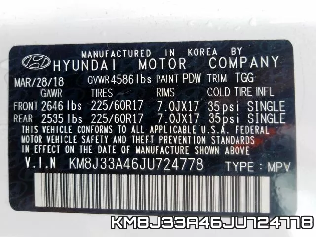 KM8J33A46JU724778 фото 2