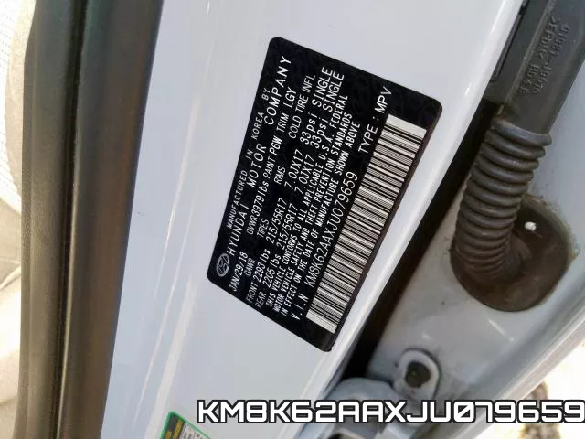 KM8K62AAXJU079659 фото 2