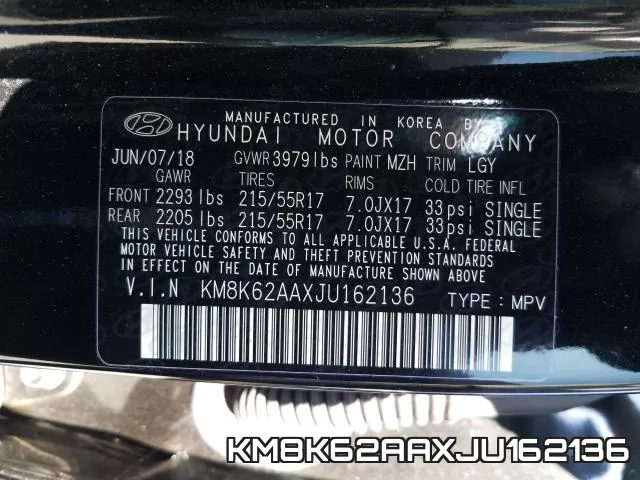 KM8K62AAXJU162136 фото 2