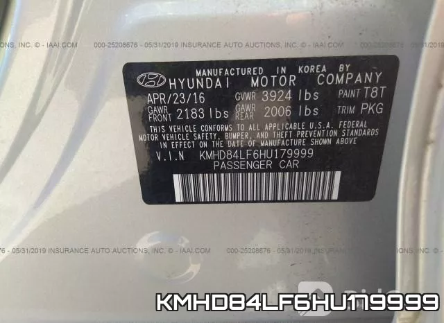 KMHD84LF6HU179999 фото 10