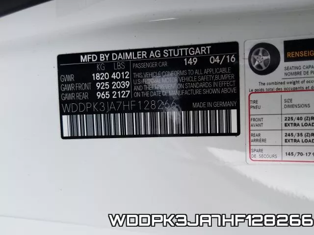 WDDPK3JA7HF128266 фото 2
