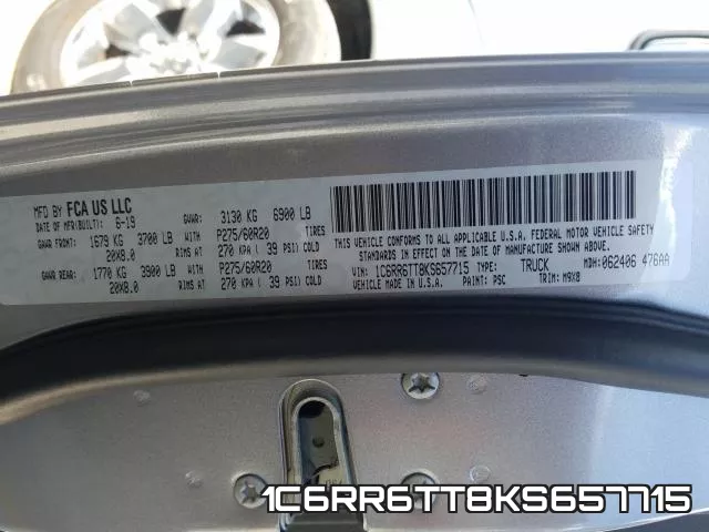 1C6RR6TT8KS657715 фото 2