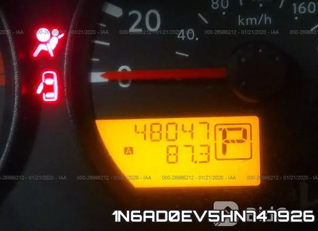 1N6AD0EV5HN747926 фото 8