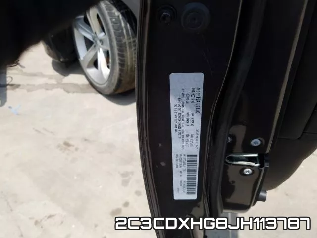 2C3CDXHG8JH113787 фото 2