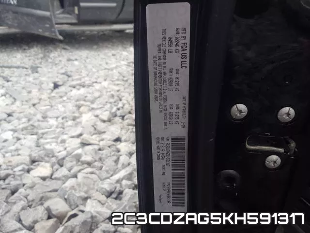2C3CDZAG5KH591317 фото 2