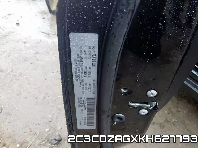 2C3CDZAGXKH627793 фото 2