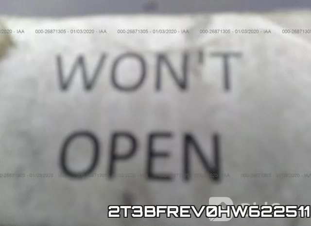 2T3BFREV0HW622511 фото 2