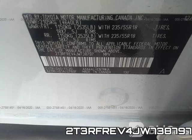 2T3RFREV4JW738797 фото 9