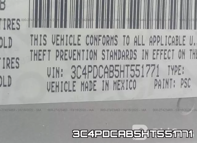 3C4PDCAB5HT551771 фото 10