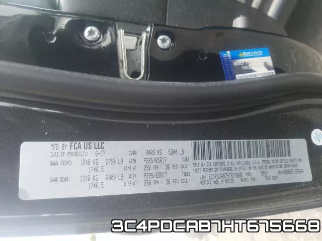 3C4PDCAB7HT675668 фото 2