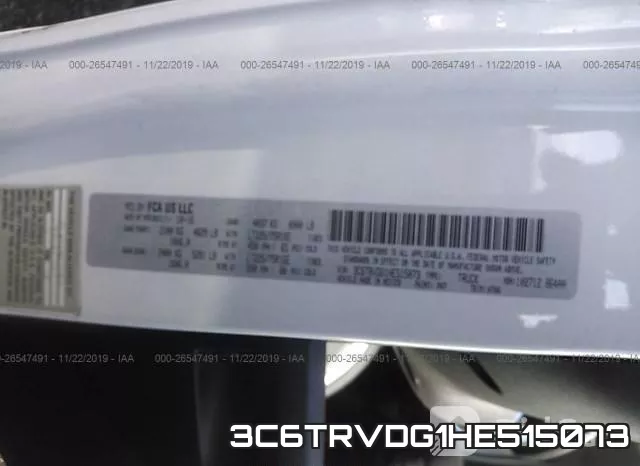 3C6TRVDG1HE515073 фото 10