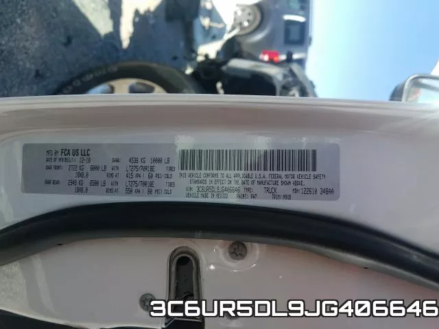 3C6UR5DL9JG406646 фото 2