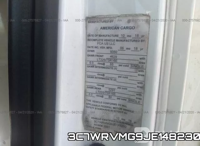 3C7WRVMG9JE148230 фото 10