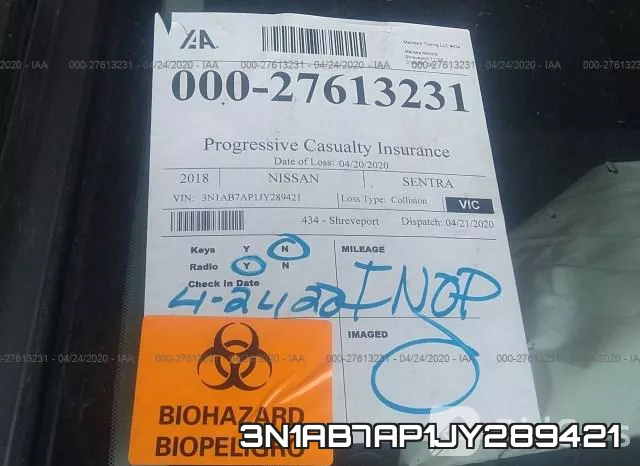 3N1AB7AP1JY289421 фото 8