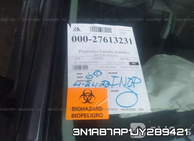 3N1AB7AP1JY289421 фото 9